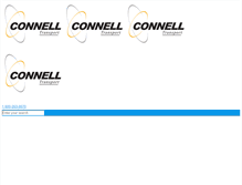 Tablet Screenshot of connelltransport.com